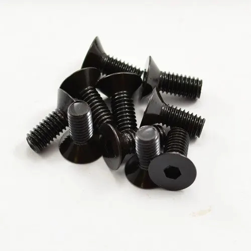 Skru Countersunk Soket Hex Hitam